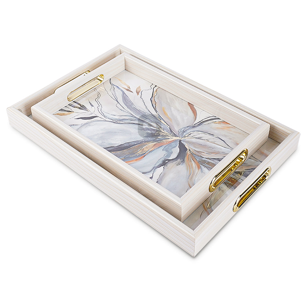 Rectangle Fancy Serving Trays – Decorative Multipurpose Tray
