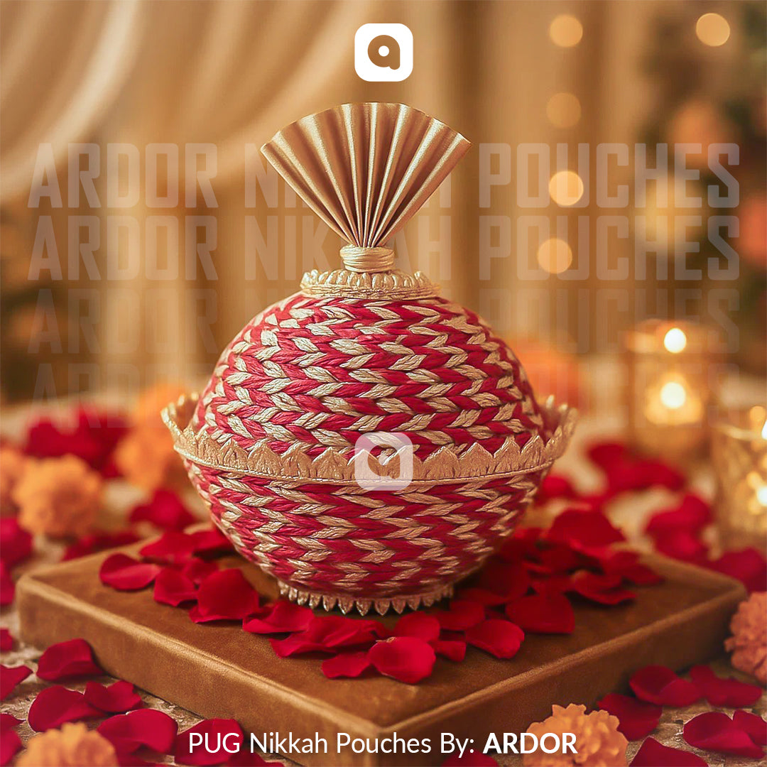 Pouches for Wedding or Nikkah Cermony - Pug Nikkah Pouches - Ardor UAE