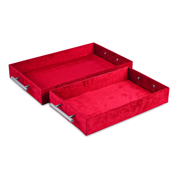 Luxury Velvet Basket Tray for Wedding & Engagement Gifts - Ardor UAE