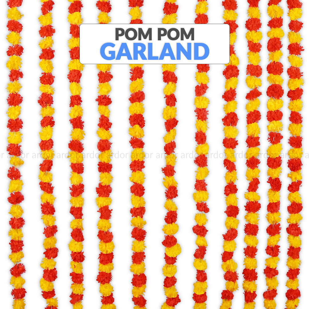 12 Pcs Marigold Garland for Wedding - Ardor UAE