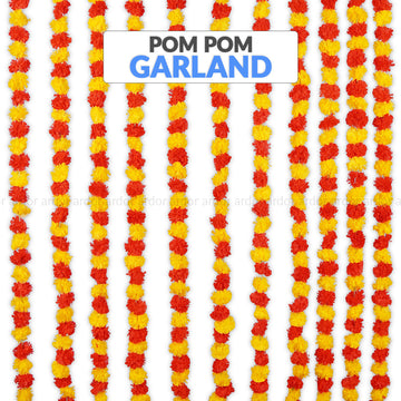 12 Pcs Marigold Garland for Wedding - Ardor UAE