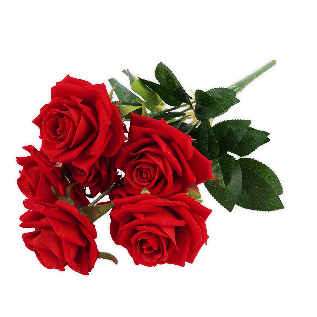 Artificial Flowers Bouqet Velvet fabric - Ardor UAE