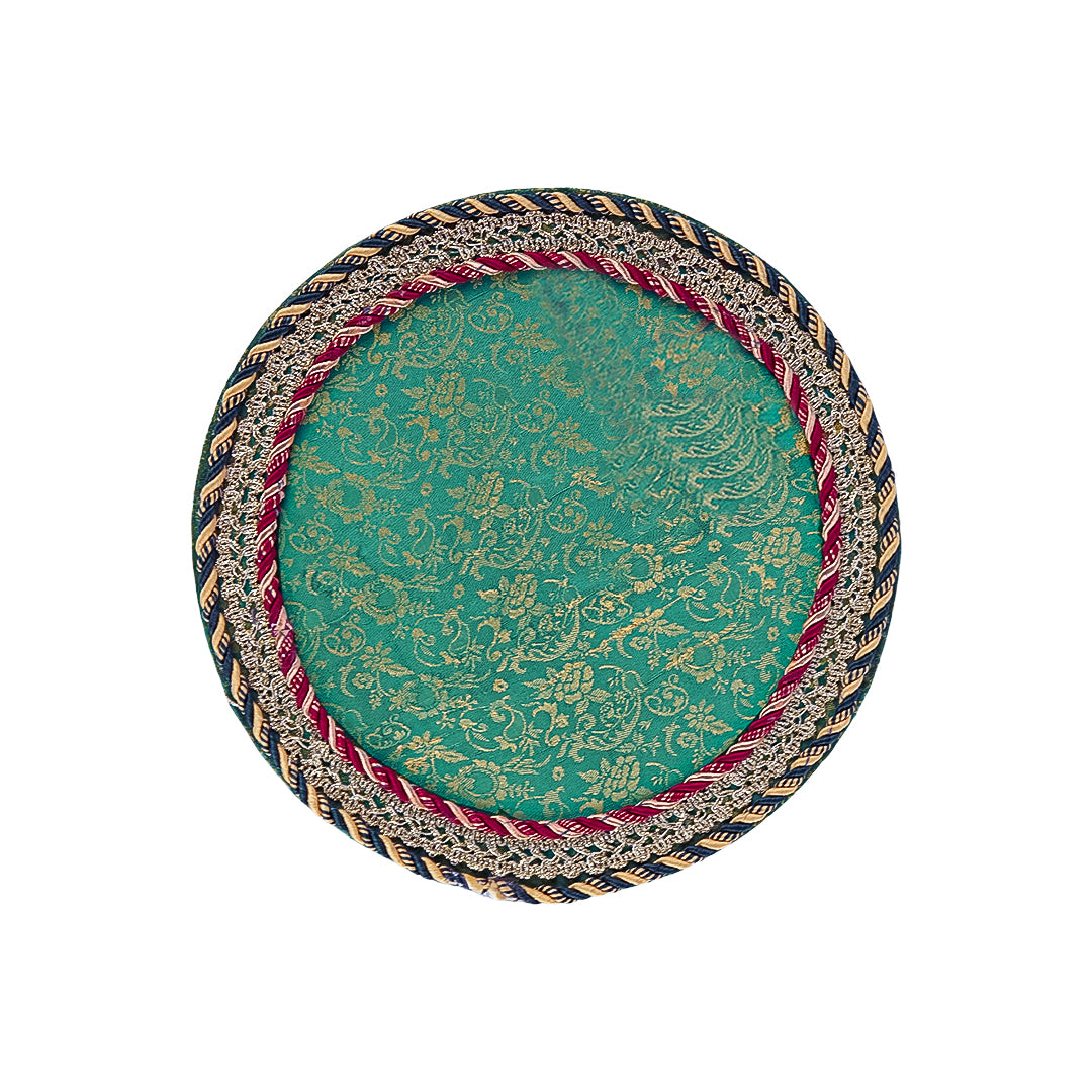 Round Shape Decorated Tray for Mehndi, Mayoun - Ardor UAE