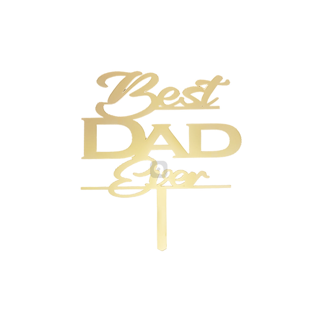 Best Dad Cake Topper