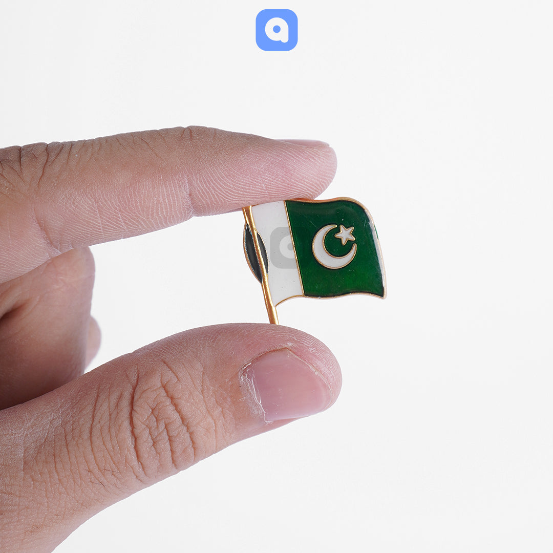 Pack of 12 - Pakistan Independence Day - Pakistan Flag Badges - Ardor UAE