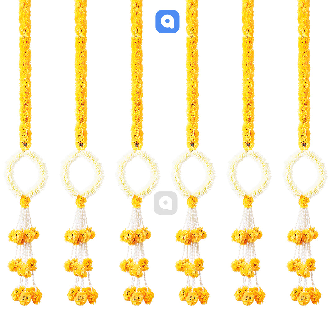 Artificial Marigold Garland/Lari