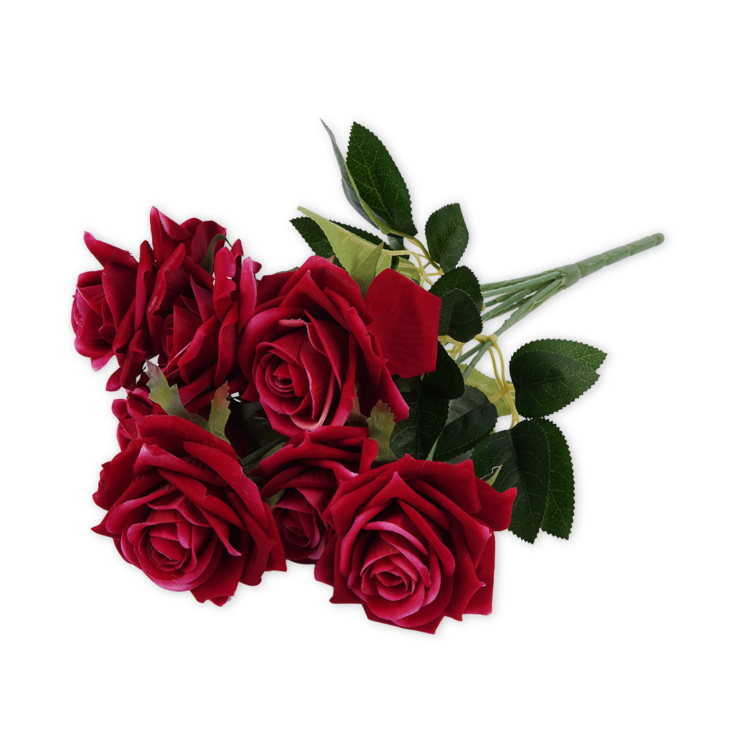 Artificial Flowers Bouqet Velvet fabric - Ardor UAE