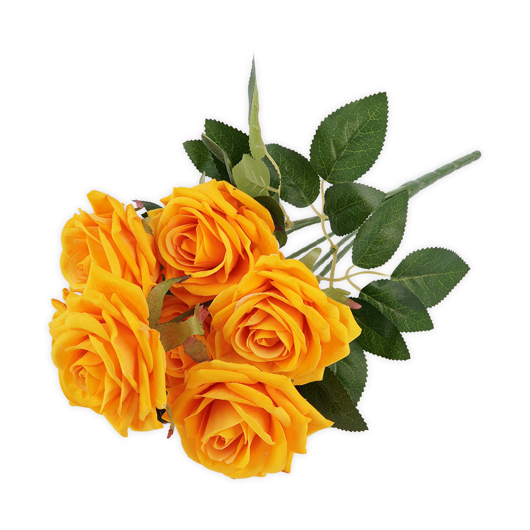 Artificial Flowers Bouqet Velvet fabric - Ardor UAE