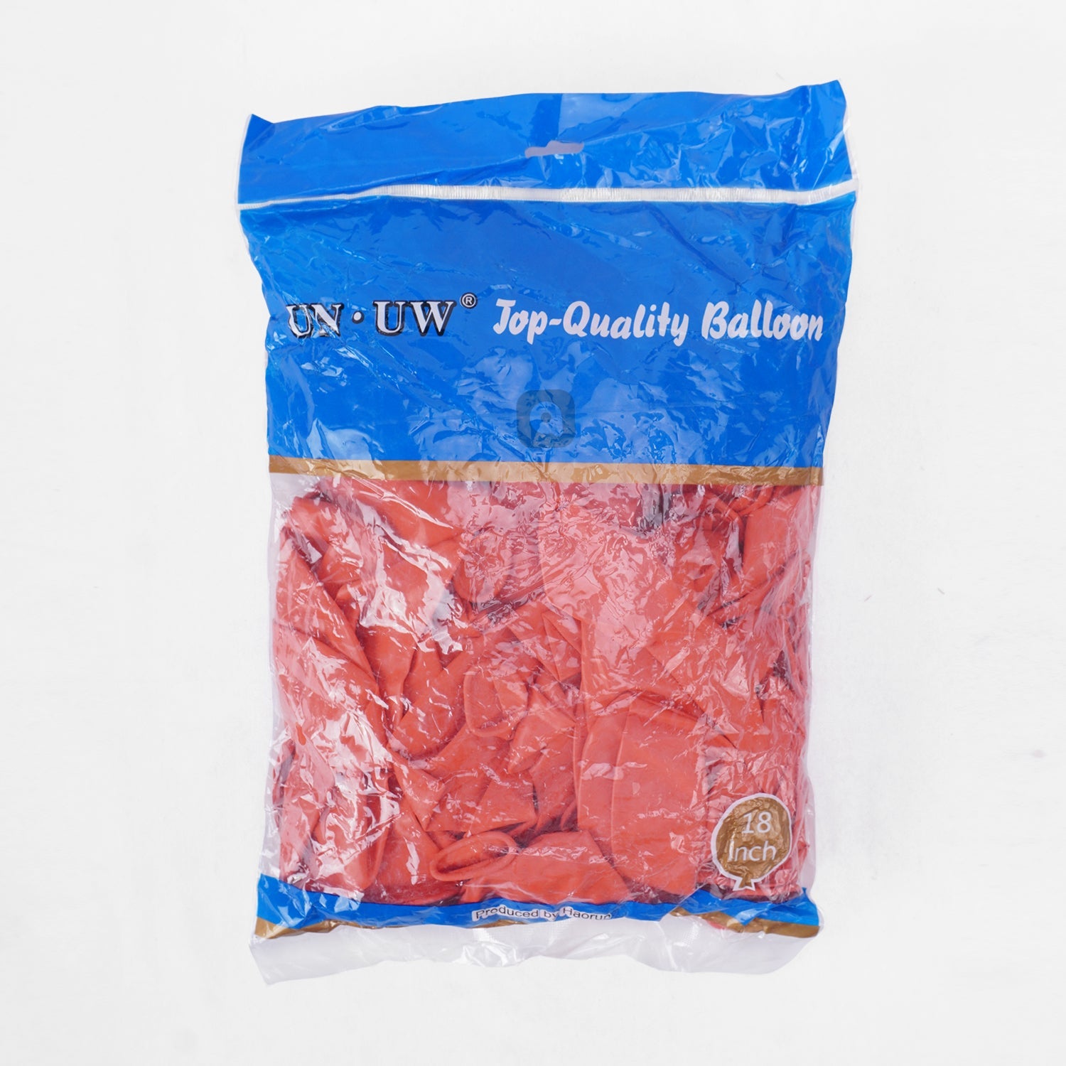 Pack of 50 - Orange red 18 Inch Latex Balloon - Ardor