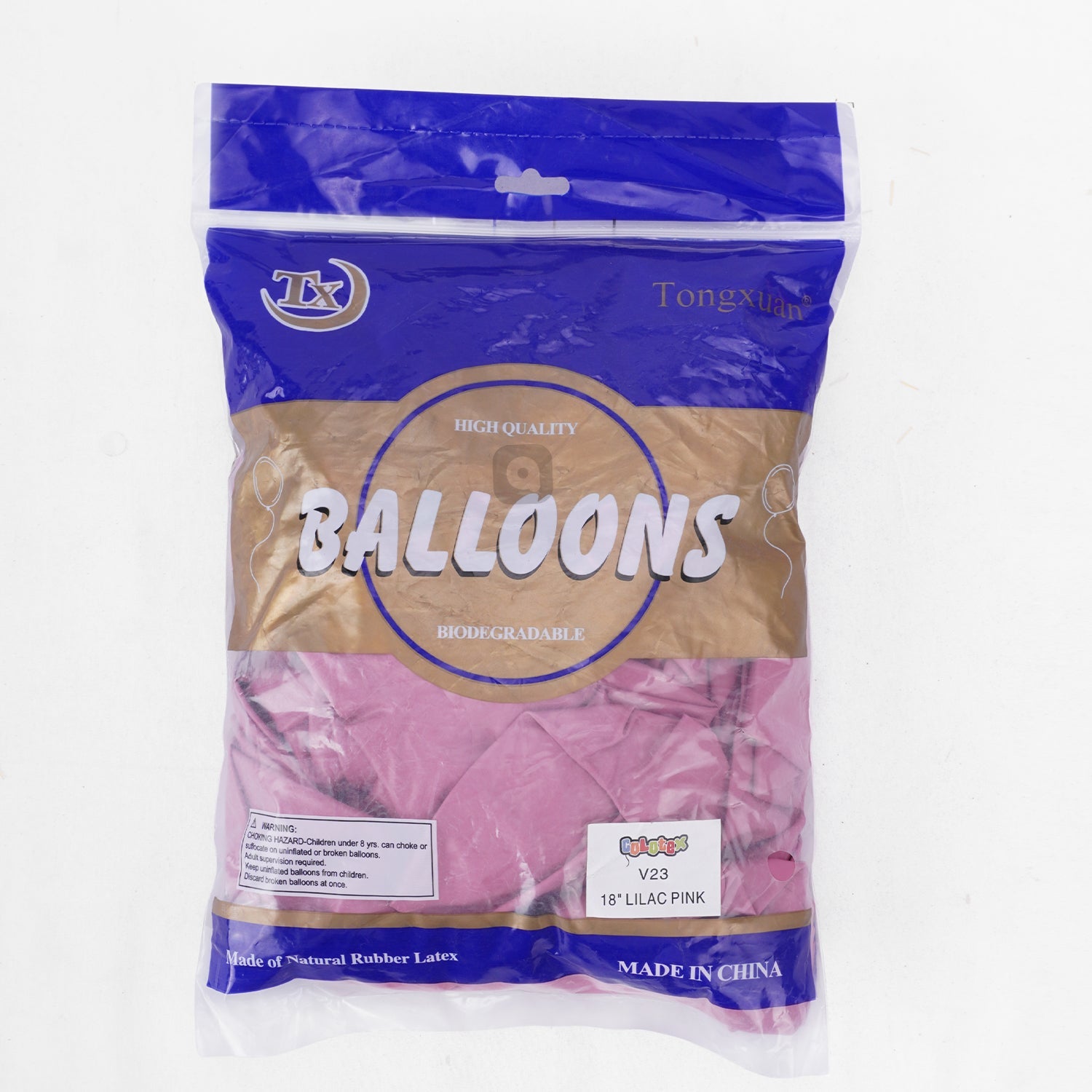 Pack of 50 - Lilac Pink 18 Inch Latex Balloon - Ardor
