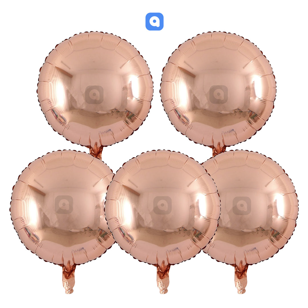 Orbz Foil Balloon Set (5 Pcs) – Party Balloons - Ardor UAE
