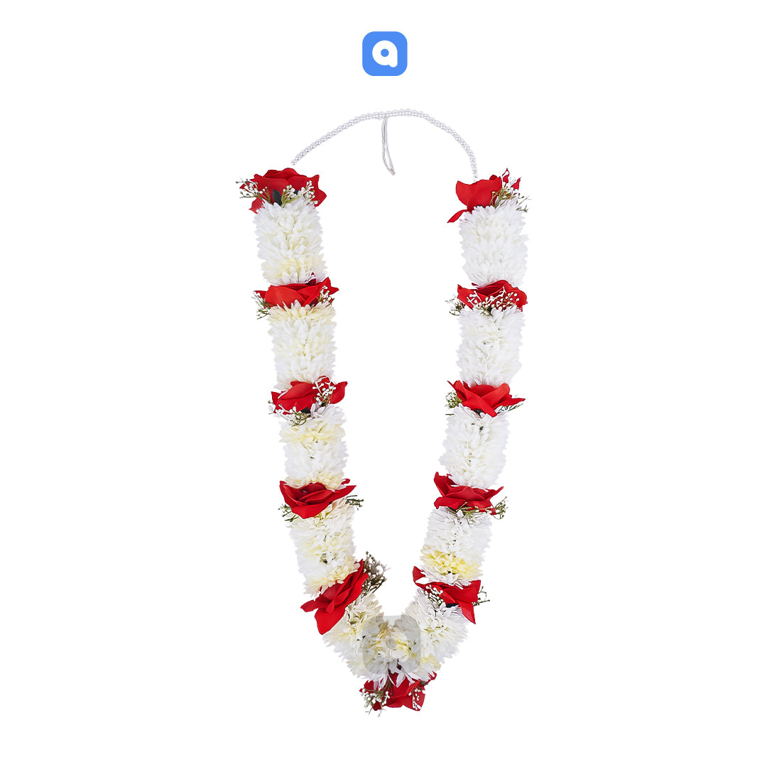 Traditional Wedding Haar Varmala For Nikkah Maiyun Mehndi, Shadi, Vivah Couple Garland Set Bride & Groom South Asian Culture Celebration