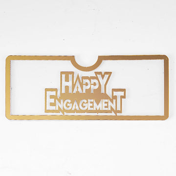 Happy Engagement Acrylic Envelopes - Ardor