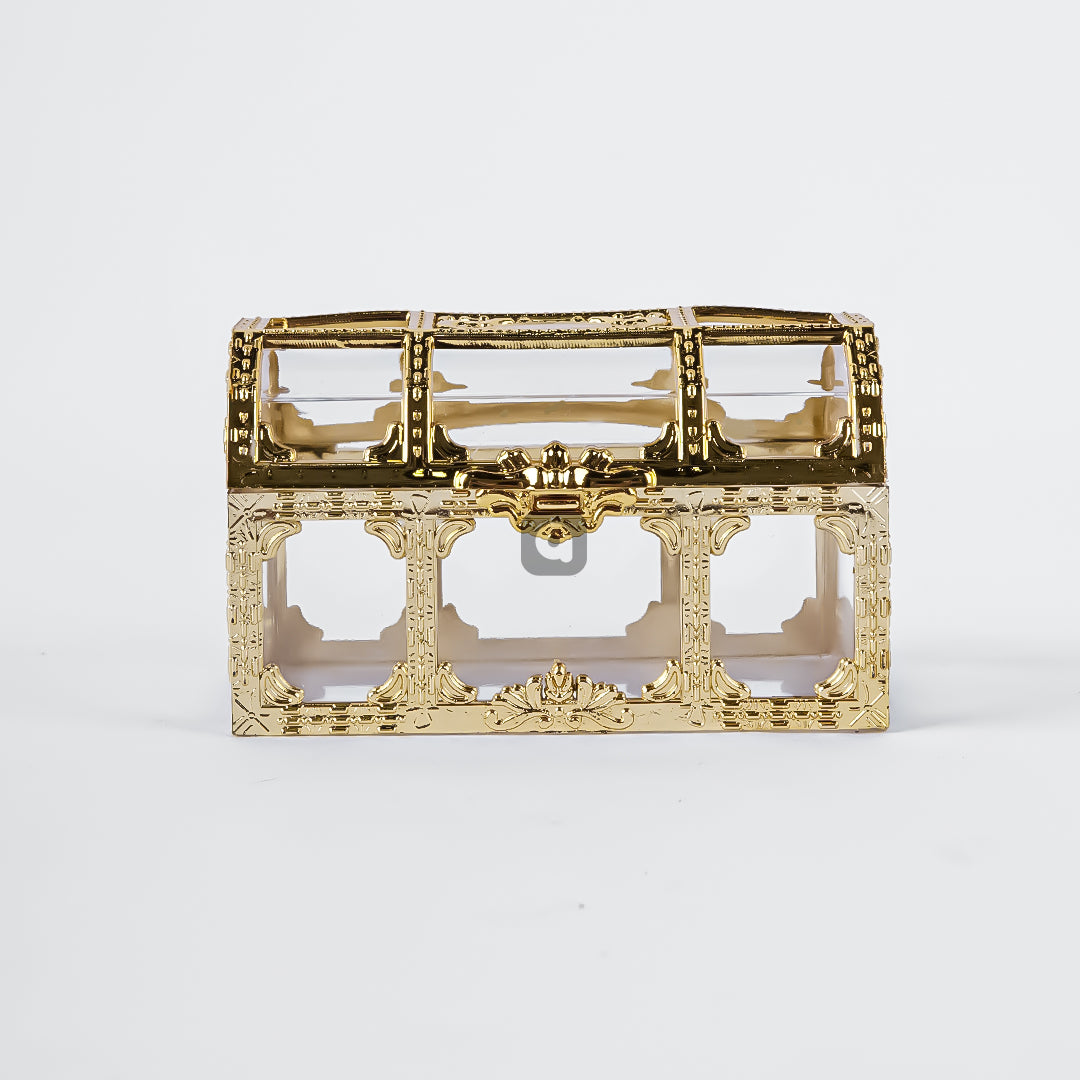 Pack of 12 – Acrylic Treasure Boxes for Wedding & Party Favors