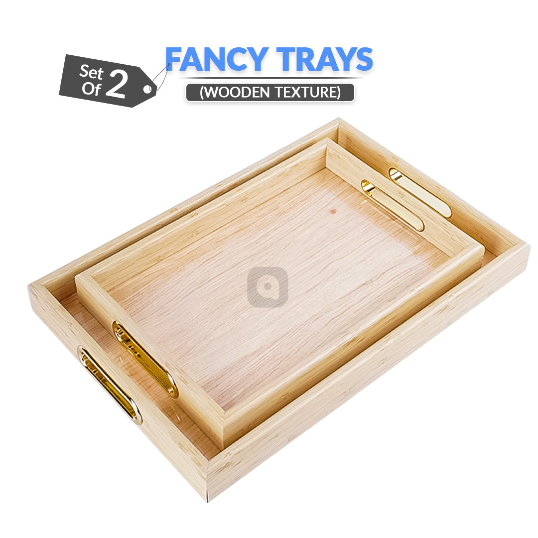 Rectangle Fancy Serving Trays – Decorative Multipurpose Tray
