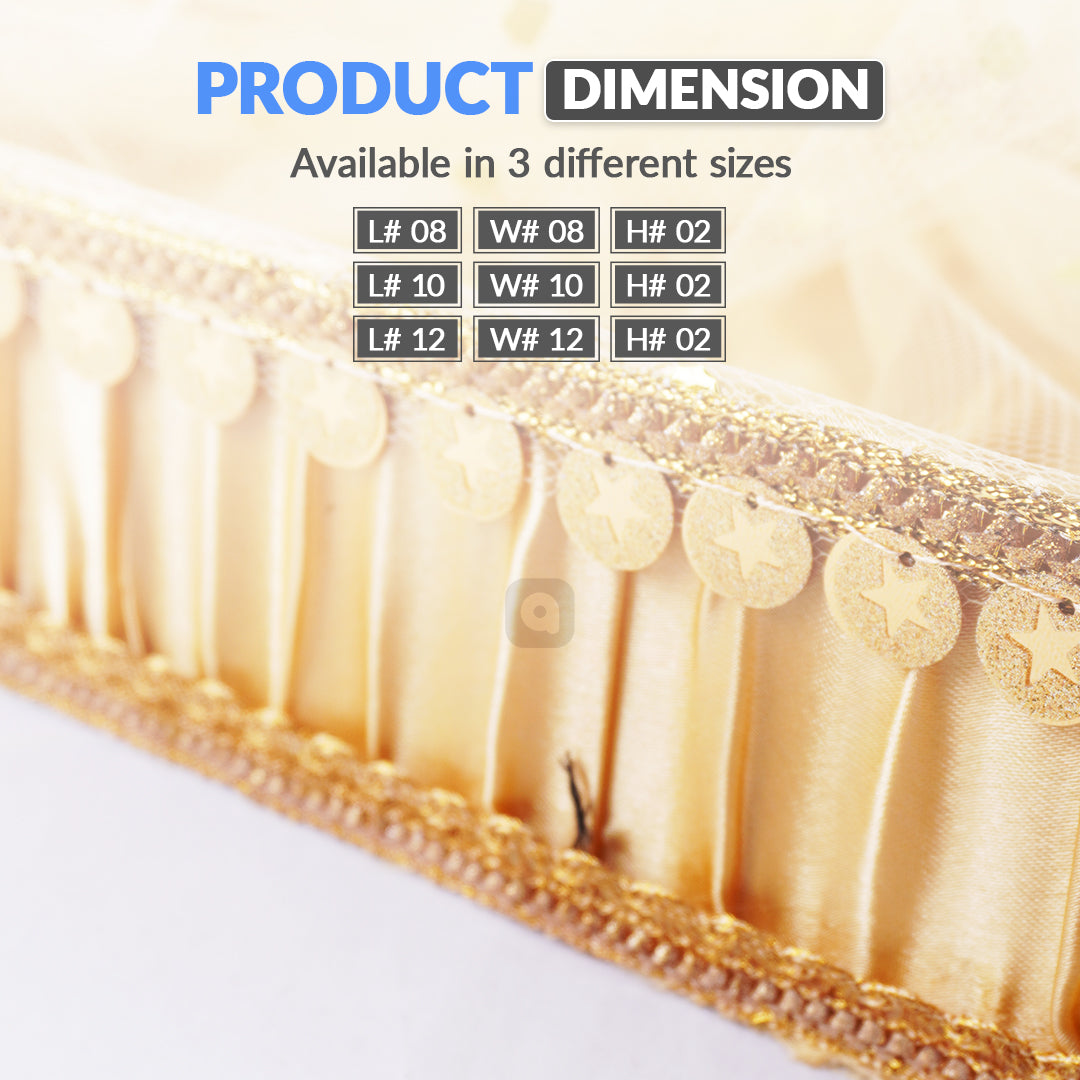 Square Satin Decorative Trays – Ideal for Weddings, Events & Gifting - Ardor UAE