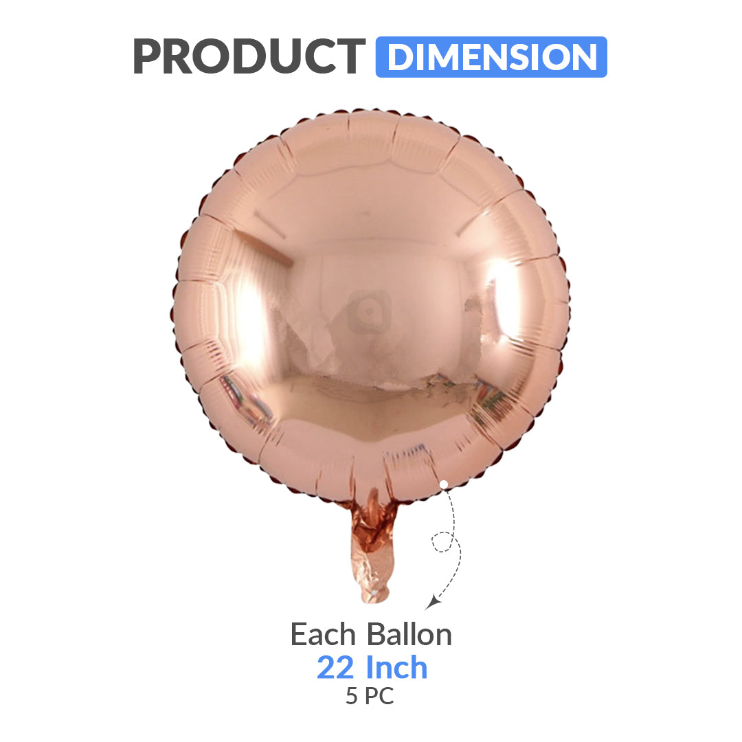 Orbz Foil Balloon Set (5 Pcs) – Party Balloons - Ardor UAE