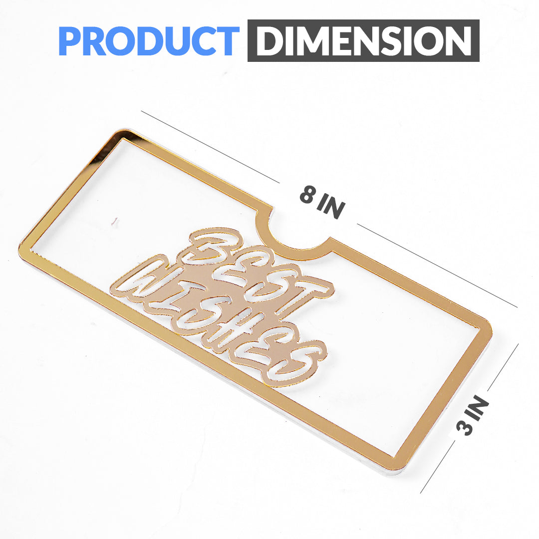 Best Wishes Acrylic Envelopes - Ardor