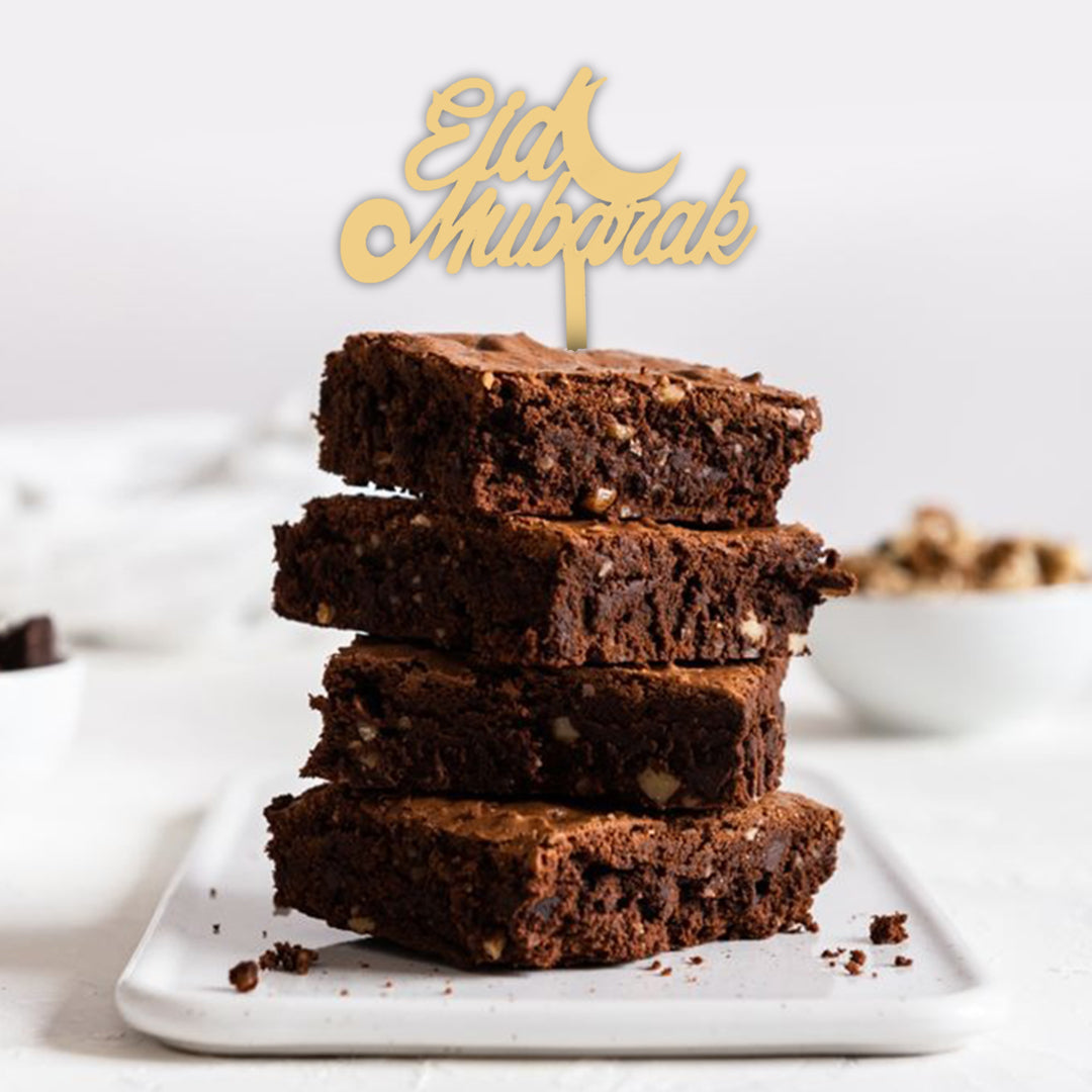 Eid Mubarak Cake Toppers