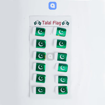 Pack of 12 - 14th August - Pakistan Independence Day Badges