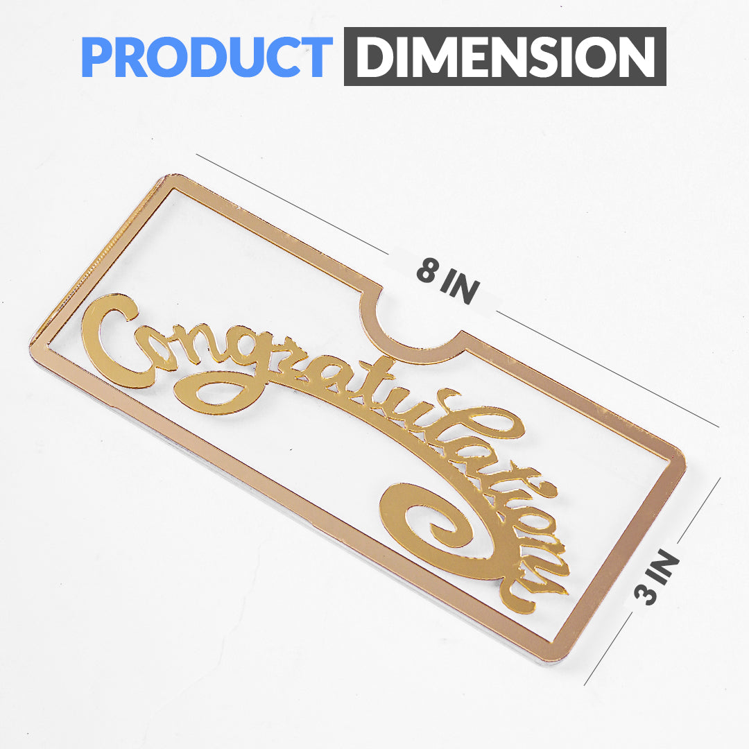 Congratulations Acrylic Envelopes - Ardor