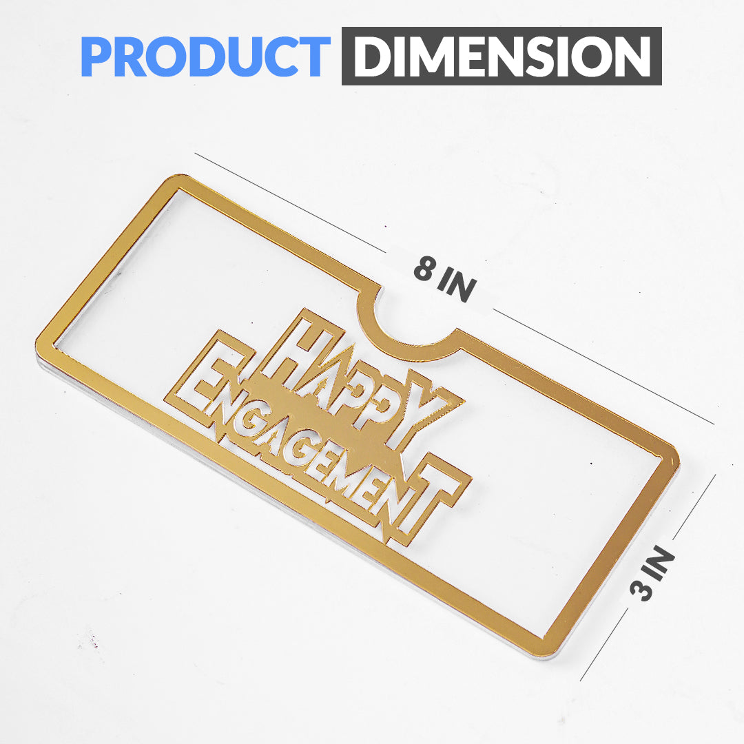 Happy Engagement Acrylic Envelopes - Ardor