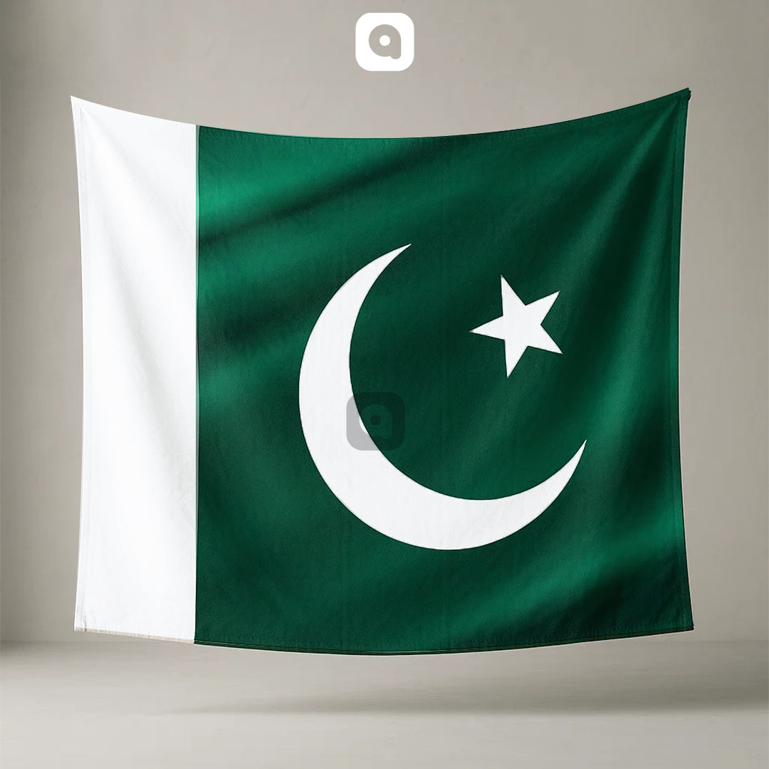 Pakistan National Flag – Fabric Flag for 14 August & Events - Ardor UAE