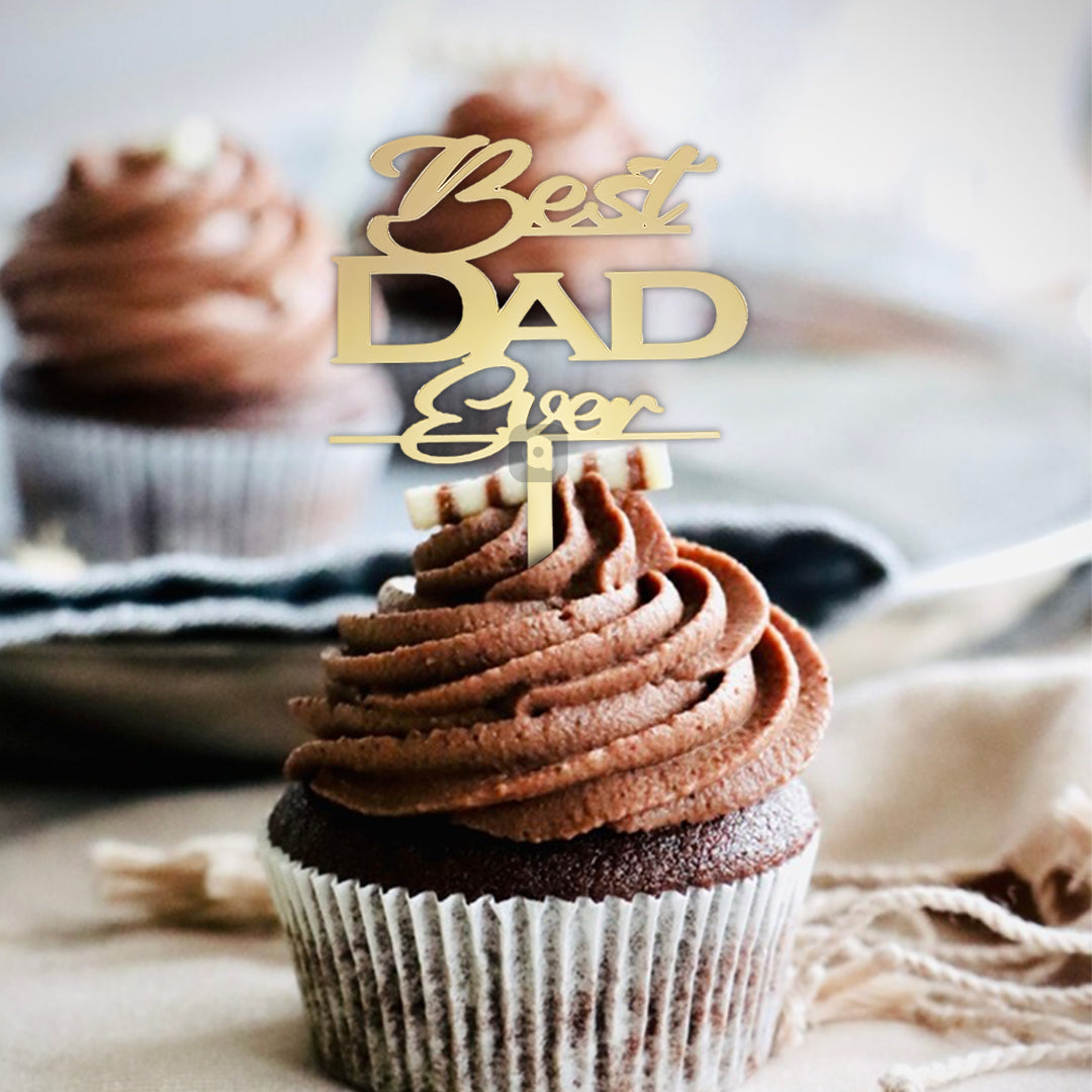 Best Dad Cake Topper