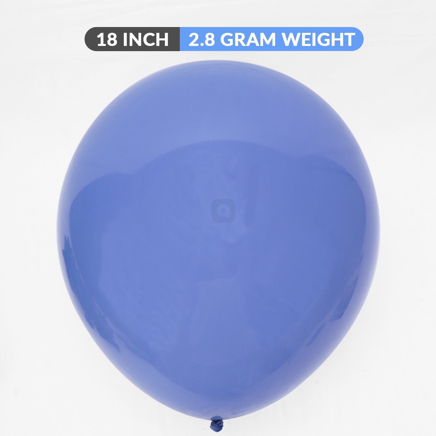 Pack of 50 - Demin Grey 18 Inch Latex Balloon - Ardor