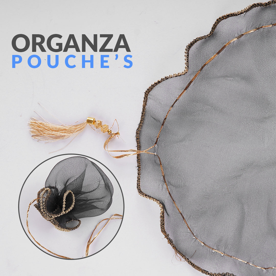 Fancy Organza Nikkah Pouches – Ardor UAE