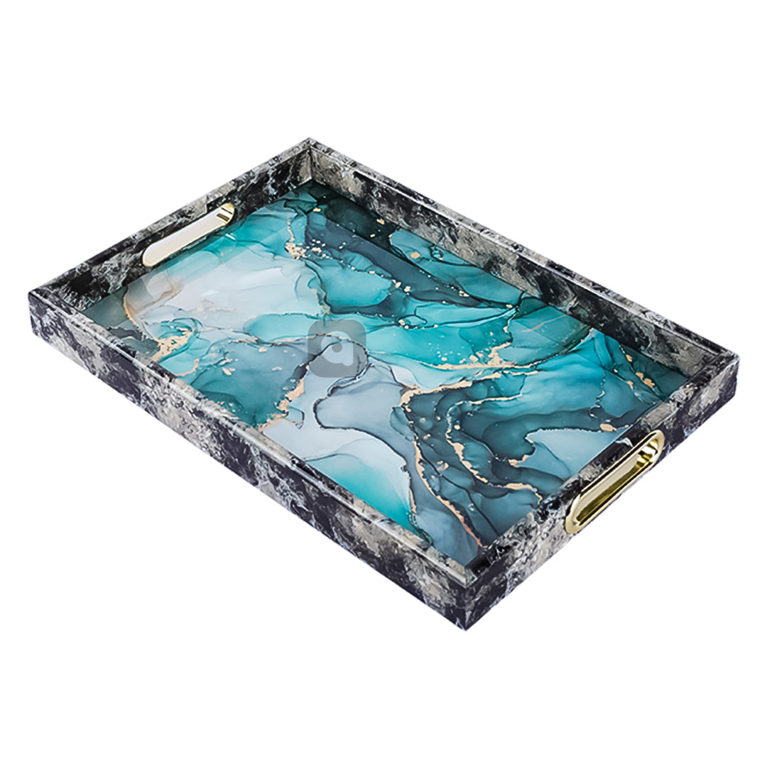 Rectangle Fancy Serving Trays – Decorative Multipurpose Tray