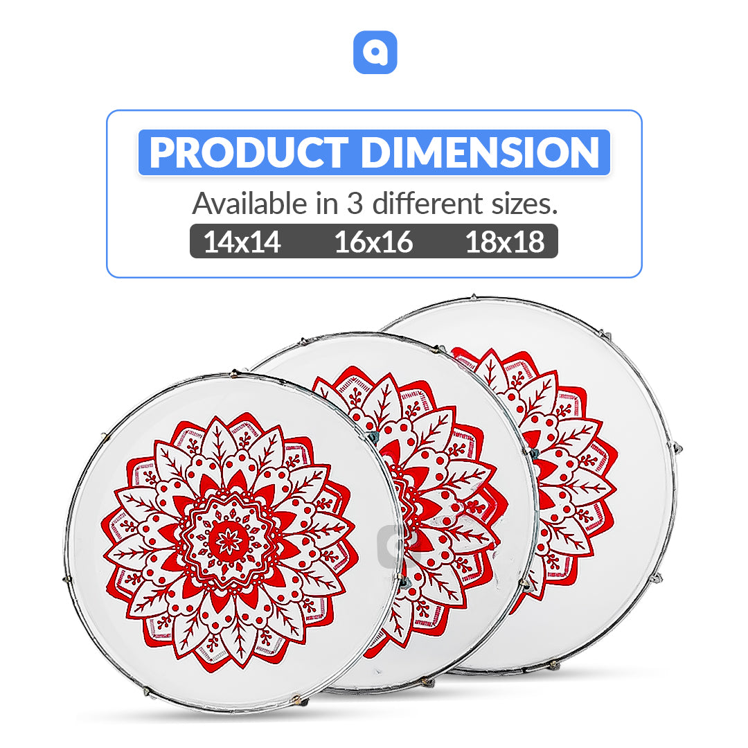 3 Pcs Duffli Set – Wedding & Mehndi Dholki Set | Available in 3 Sizes | Ardor UAE