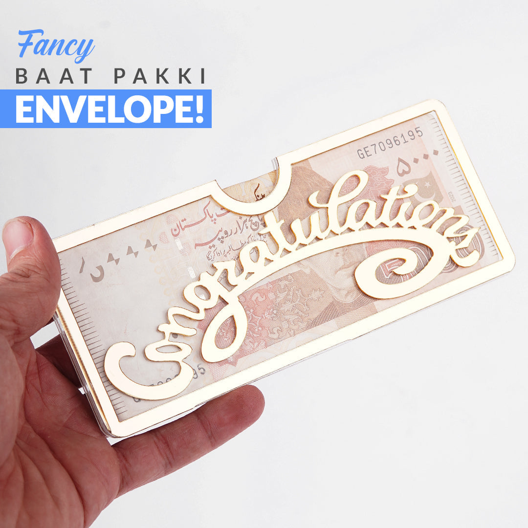 Congratulations Acrylic Envelopes - Ardor