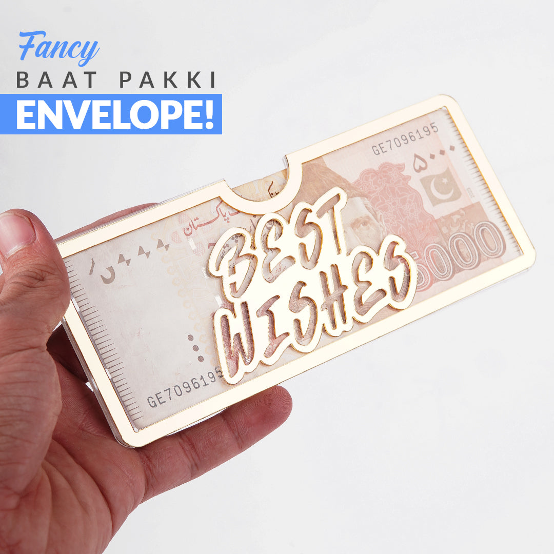 Best Wishes Acrylic Envelopes - Ardor