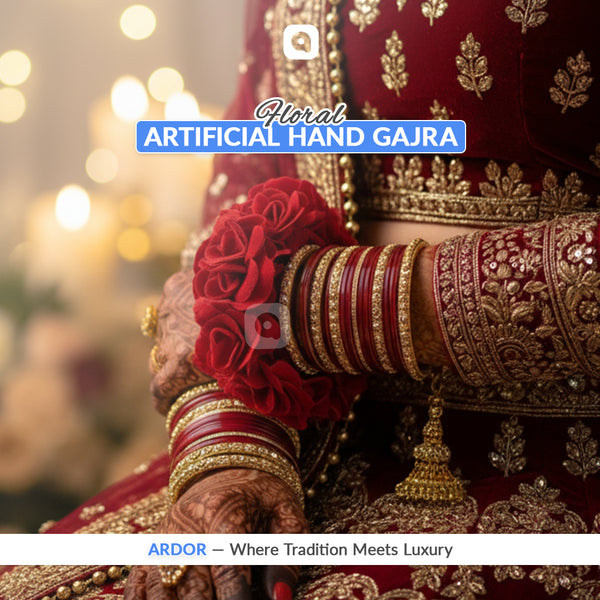 Artificial Hand Flower Gajray – Wedding & Mehndi Accessories UAE