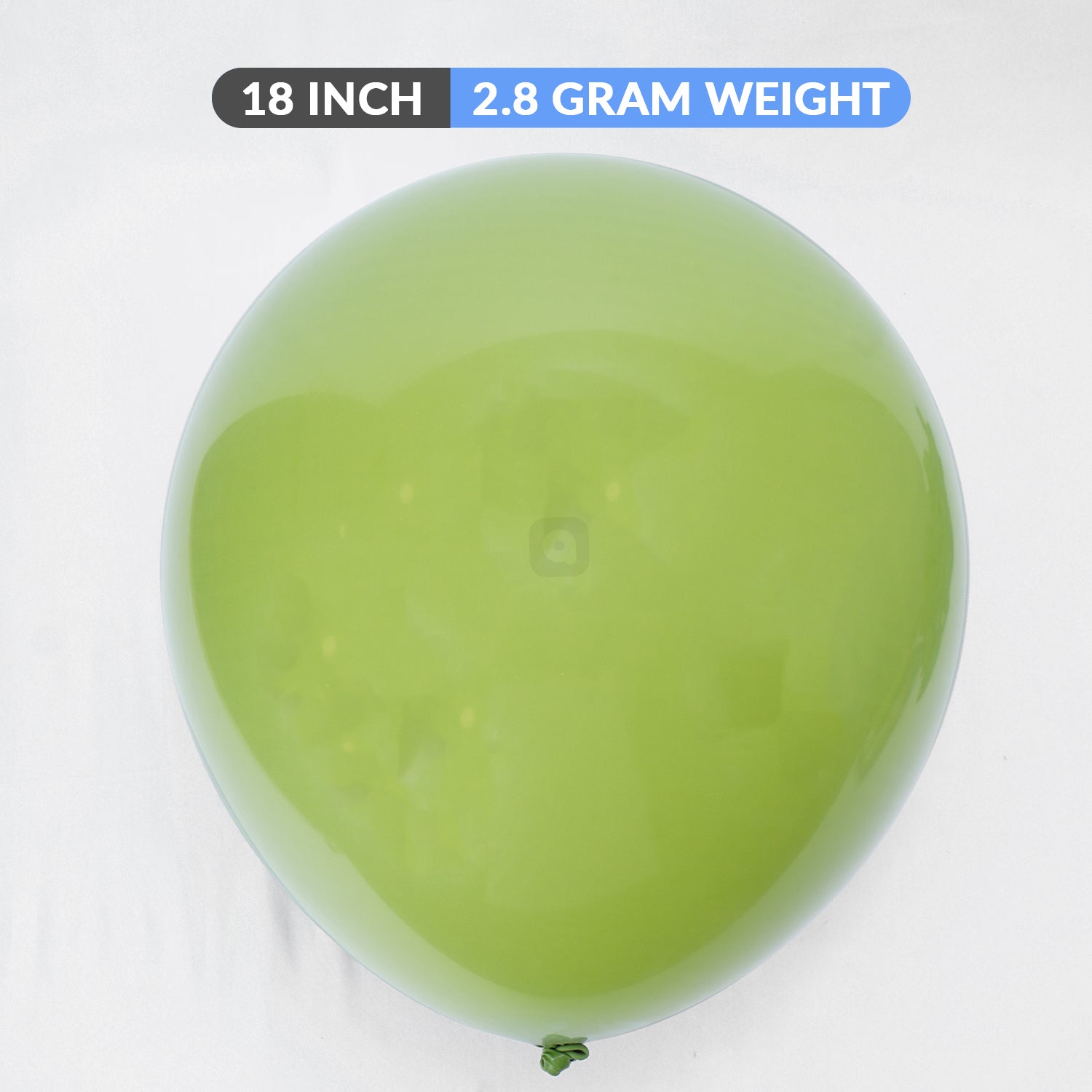 Pack of 50 - Olive Green 18 Inch Latex Balloon - Ardor