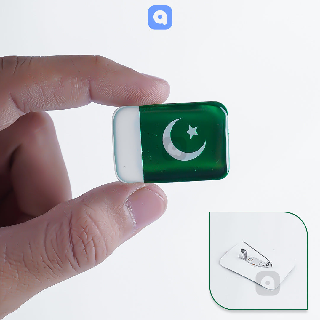 Pack of 12 - 14th August - Pakistan Independence Day Badges