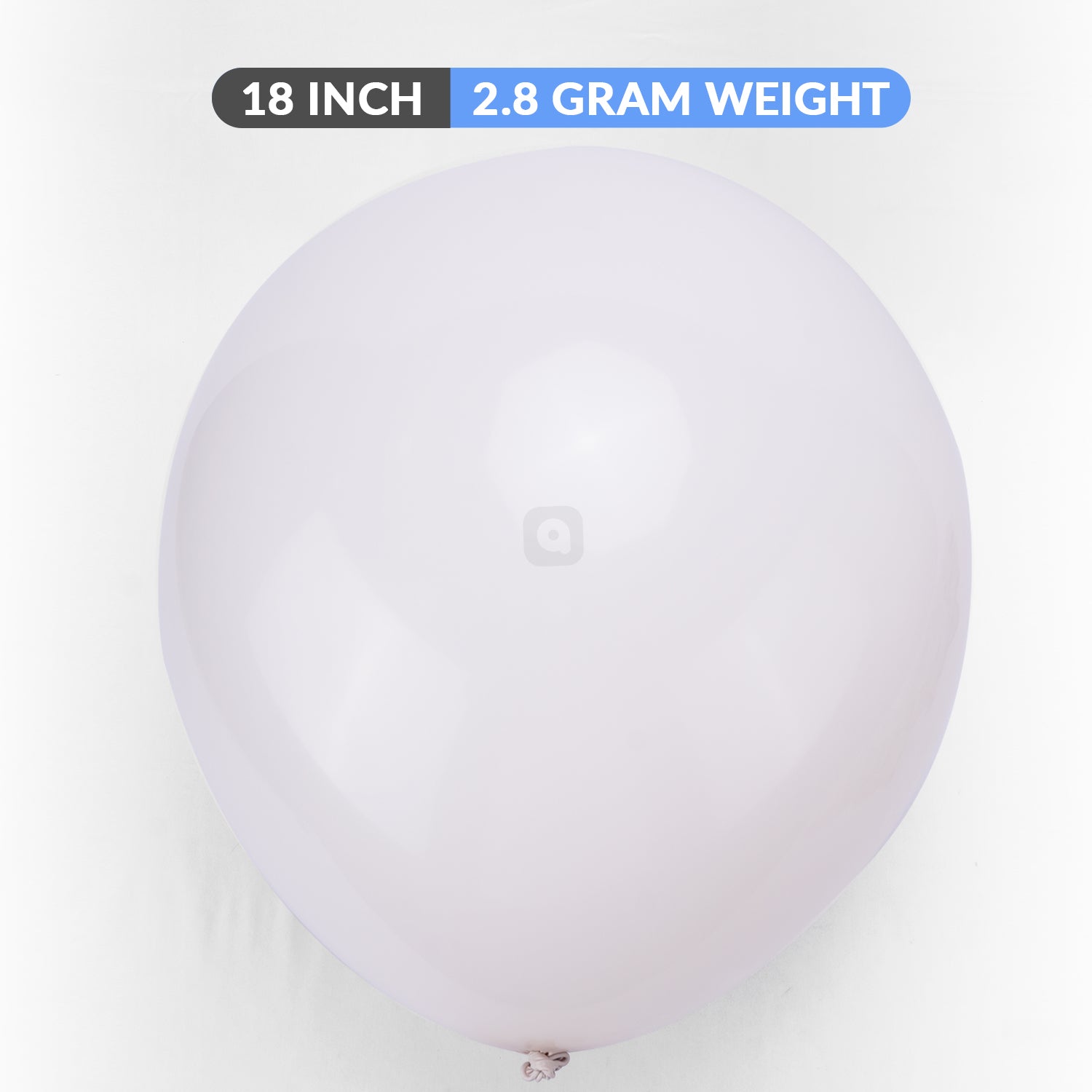 Pack of 50 - Milky White 18 Inch Latex Balloon - Ardor