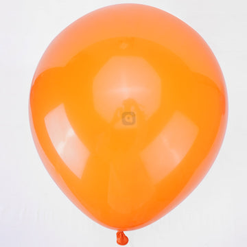 Pack of 50 - Orange 18 Inch Latex Balloon - Ardor
