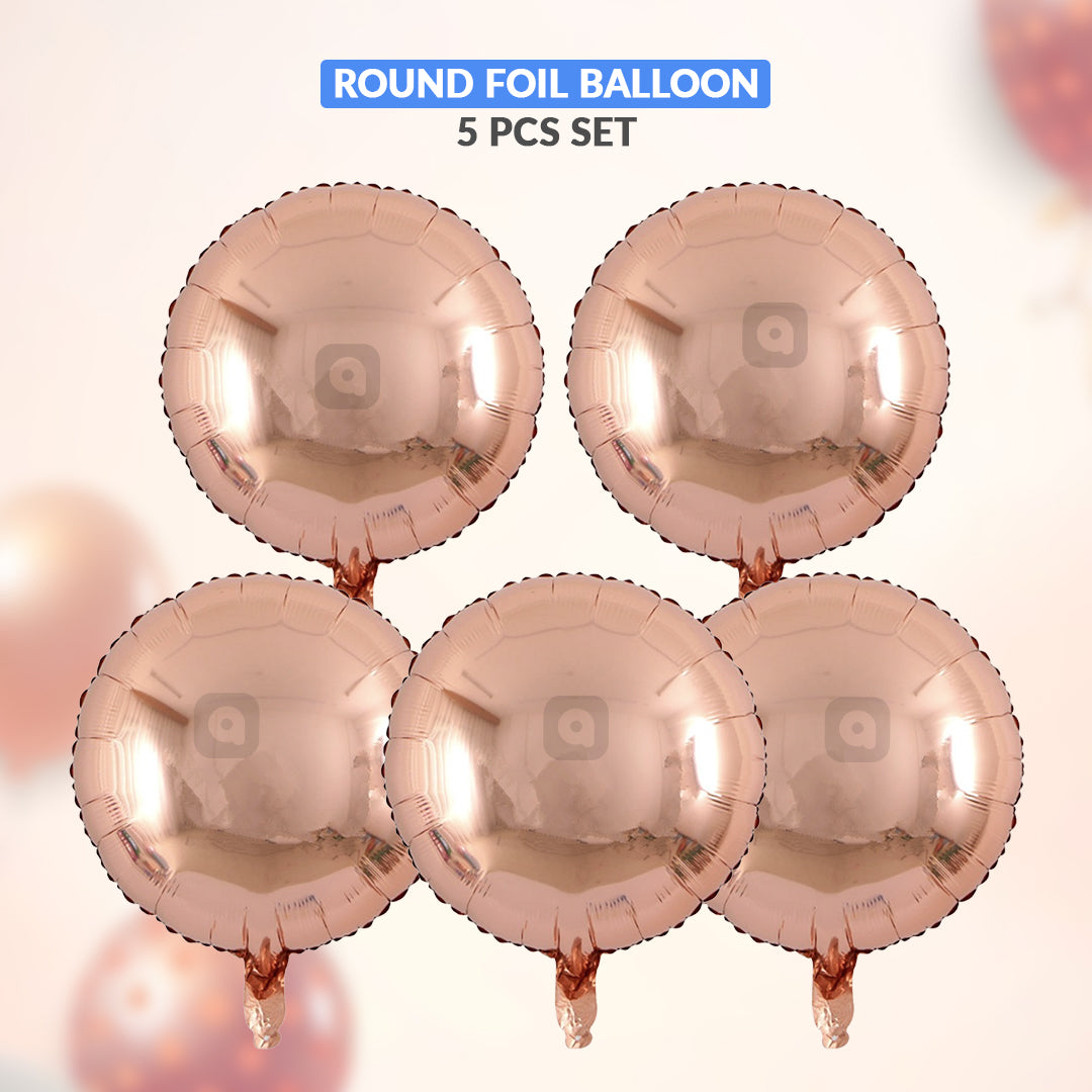 Orbz Foil Balloon Set (5 Pcs) – Party Balloons - Ardor UAE