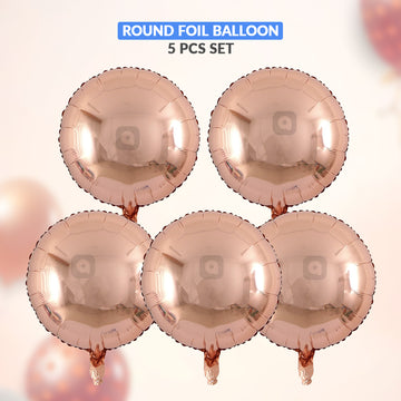 Orbz Foil Balloon Set (5 Pcs) – Party Balloons - Ardor UAE