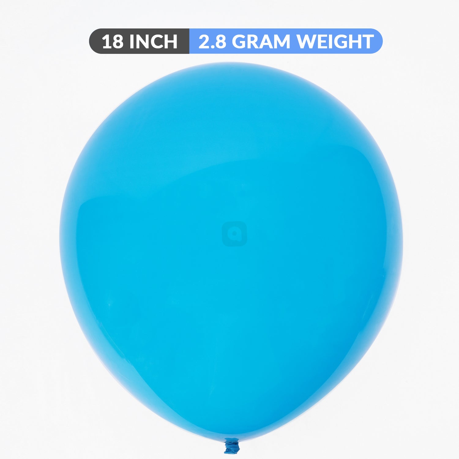 Pack of 50 - Peacock Blue 18 Inch Latex Balloon - Ardor
