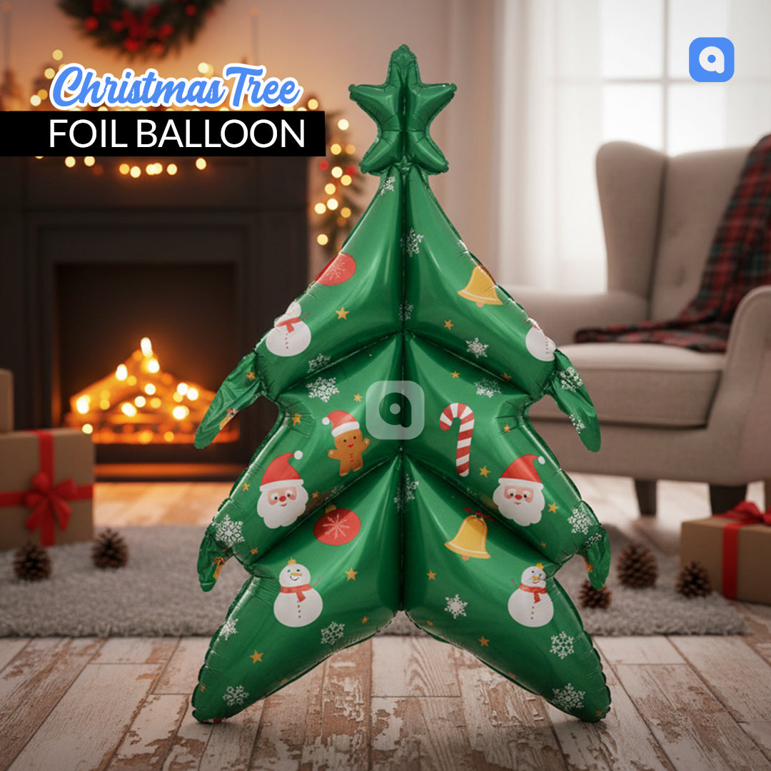 Christmas Tree Foil Balloon