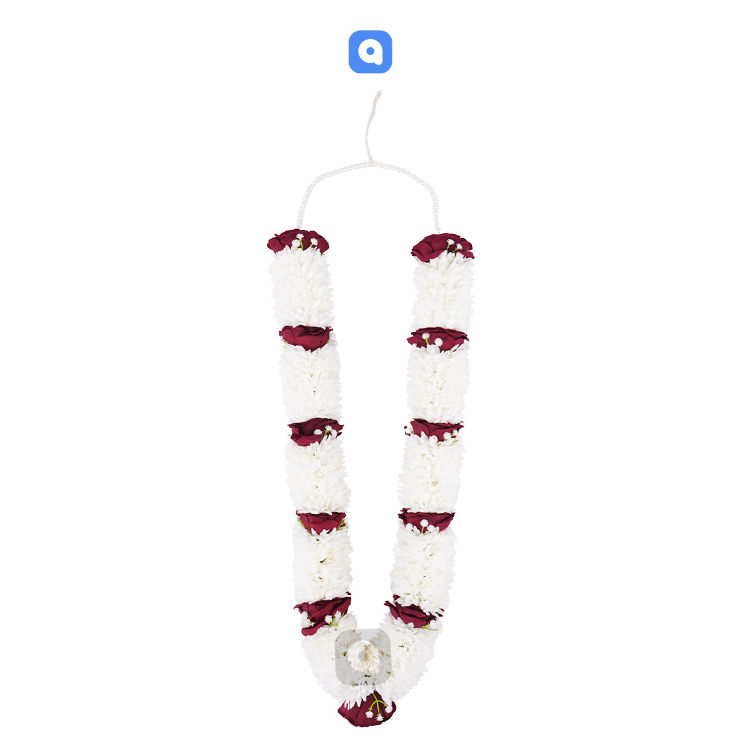 Traditional Wedding Haar Varmala For Nikkah Maiyun Mehndi, Shadi, Vivah Couple Garland Set Bride & Groom South Asian Culture Celebration