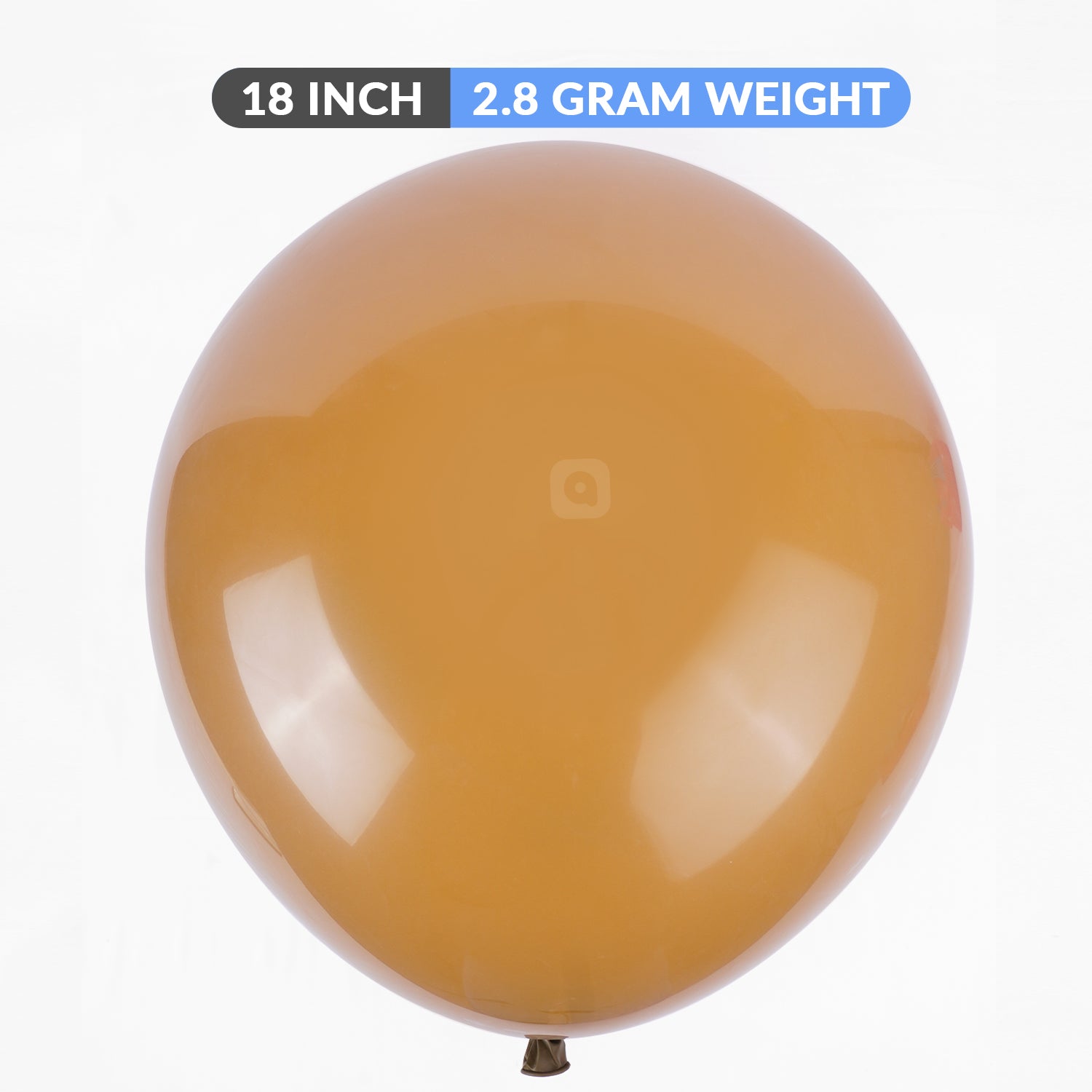 Pack of 50 - Coco Brown 18 Inch Latex Balloon - Ardor