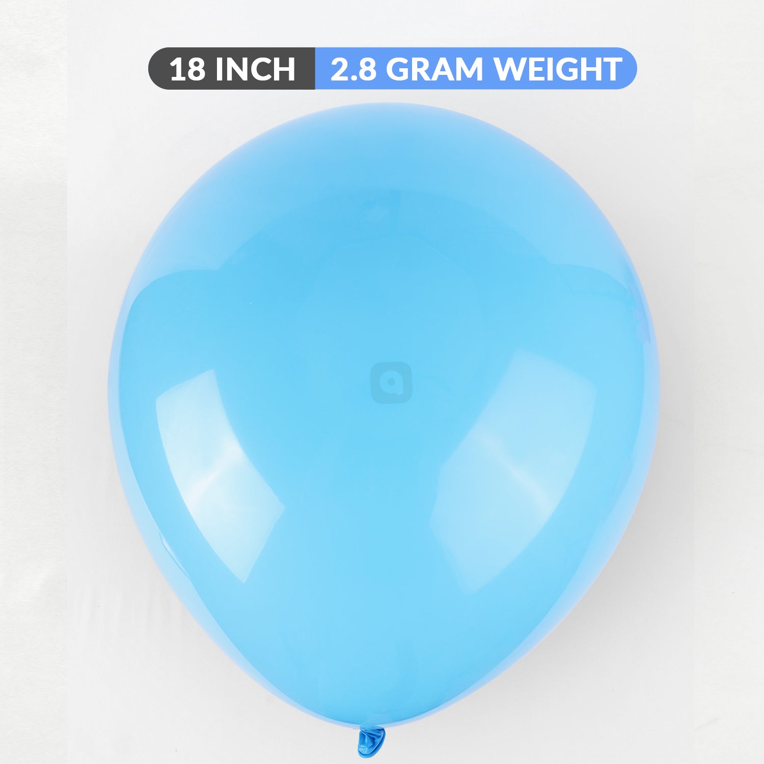 Pack of 50 - Light Blue 18 Inch Latex Balloon - Ardor