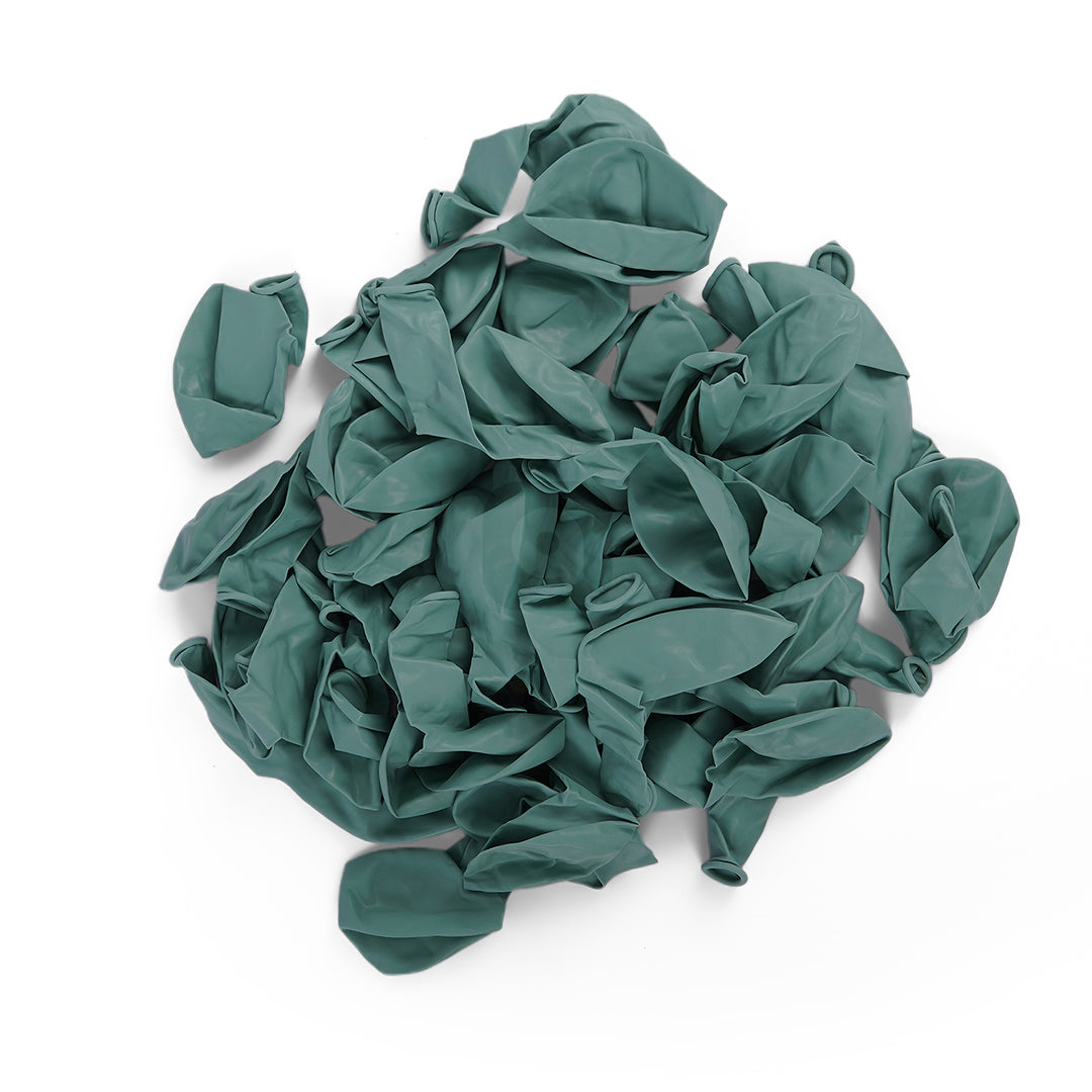 Pack of 100 Dusty green latex Balloon - Ardor UAE