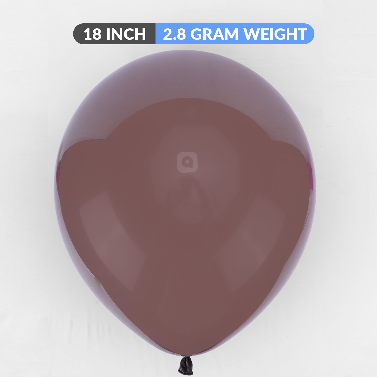 Pack of 50 - Wood Brown 18 Inch Latex Balloon - Ardor