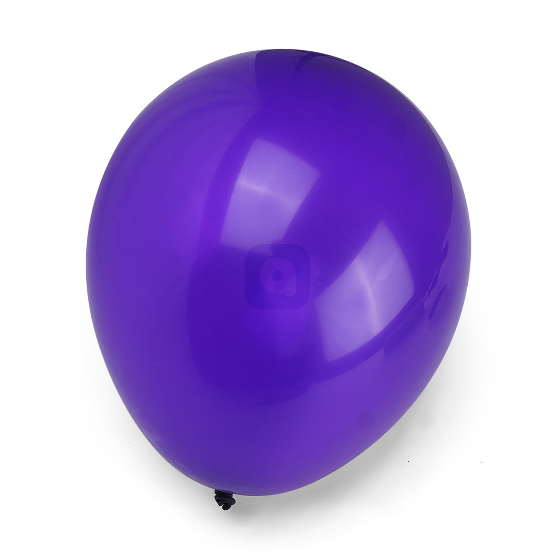 Pack of 100 Purple latex Balloon - Ardor UAE