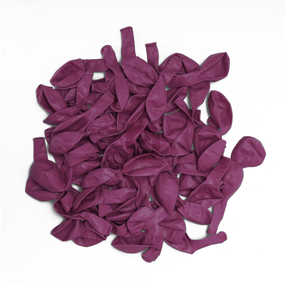 Pack of 100 lilac pink latex Balloon - Ardor UAE